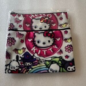 SANRIO HELLO KITTY XL COSMETICS POUCH NIP *GREAT FREE GIFTS W/ ANY ORDER